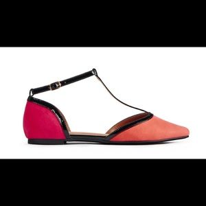 Justfab colorblock sandals